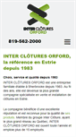 Mobile Screenshot of cloturesorford.com